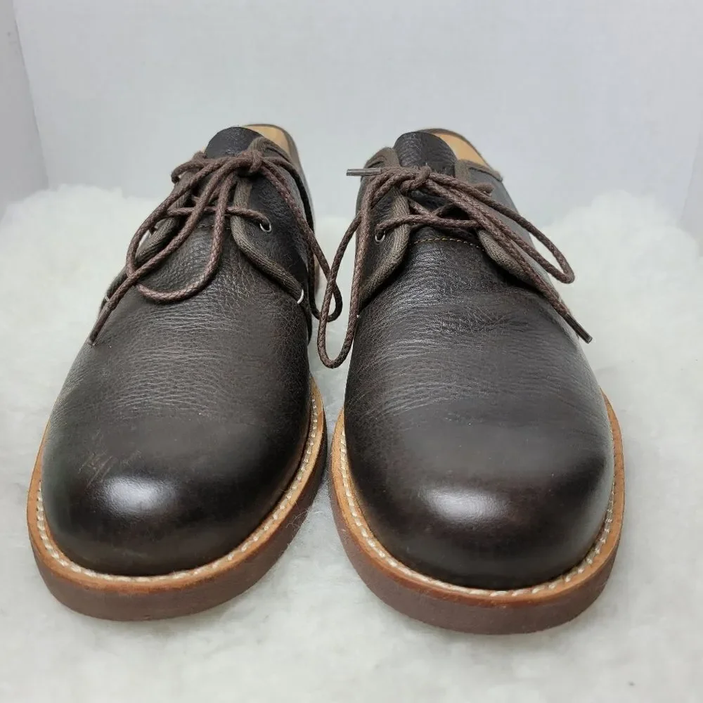 Timberland Earthkeepers Stormbuck Lite Oxford Brown Leather Shoes Size 10.4